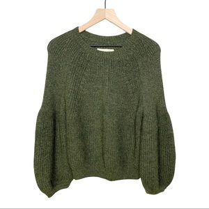 Mara Hoffman ballon sleeve sweater